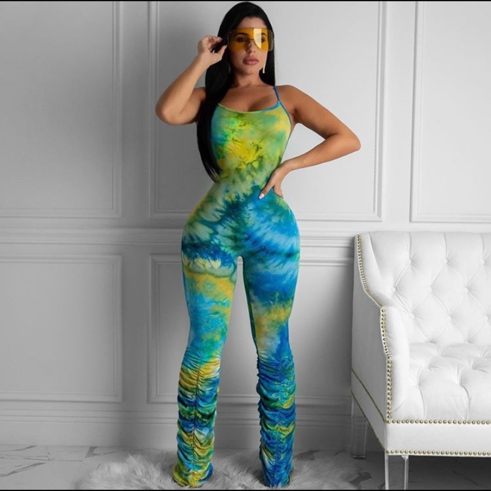 Tye Dye One piece Jumpsuit